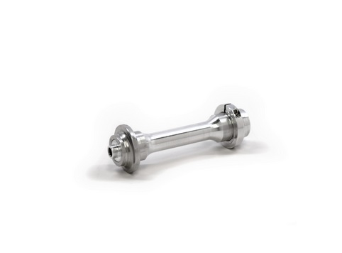 PAUL COMPONENT AXLE KIT FRONT, FHUB/DISK FHUB/HIGH FLANGE, BOLT-ON, 15MM AXLE, SILVER PAUL COMPONENT AXLE KIT FRONT, FHUB/DISK FHUB/HIGH FLANGE, BOLT-ON, 15MM AXLE, SILVER