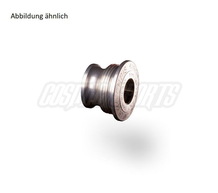 CHRIS KING ISO AB AXLE END CAPS, 110X20MM BOOST, BLACK CHRIS KING ISO AB AXLE END CAPS, 110X20MM BOOST, BLACK