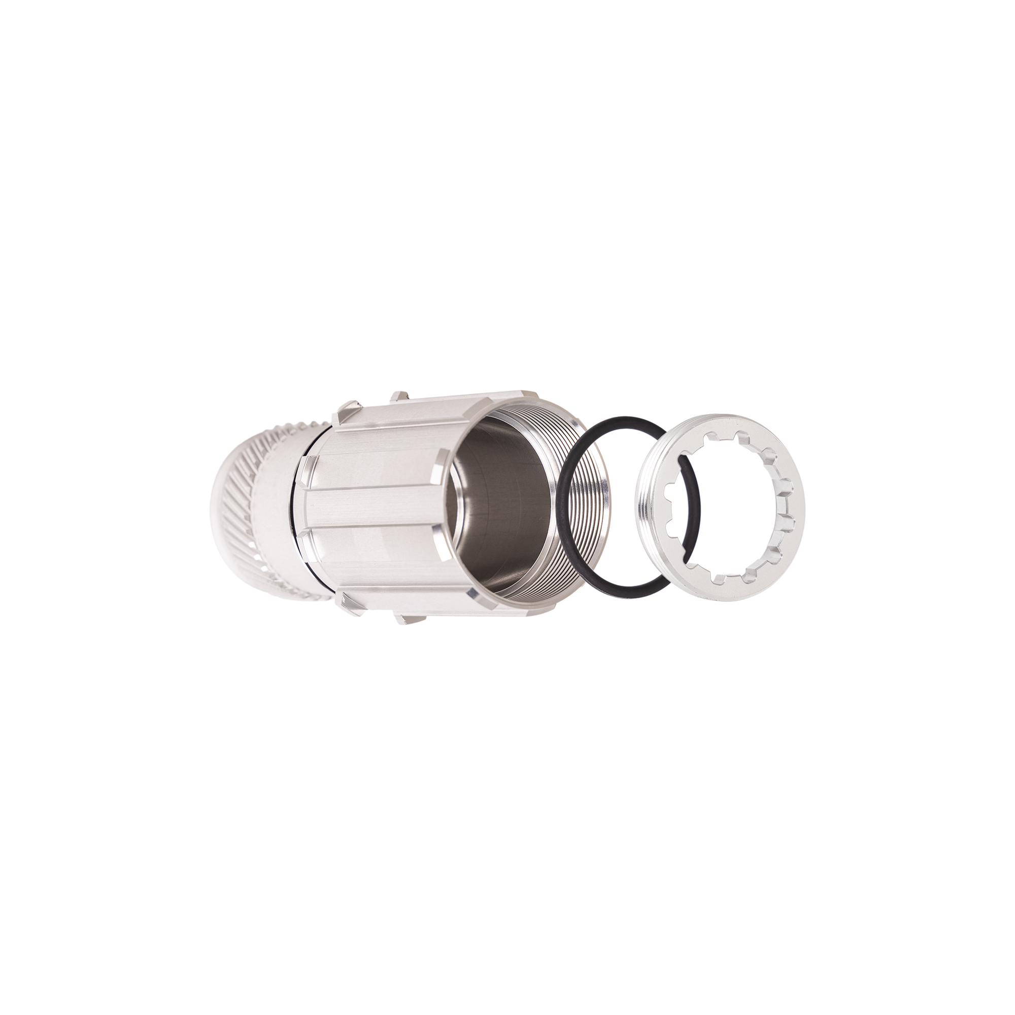 CHRIS KING DRIVESHELL BOOST GEN. 4, SHIMANO HG WIHTOUT BEARINGS, ALUMINIUM, SILVER CHRIS KING DRIVESHELL BOOST GEN. 4, SHIMANO HG WIHTOUT BEARINGS, ALUMINIUM, SILVER