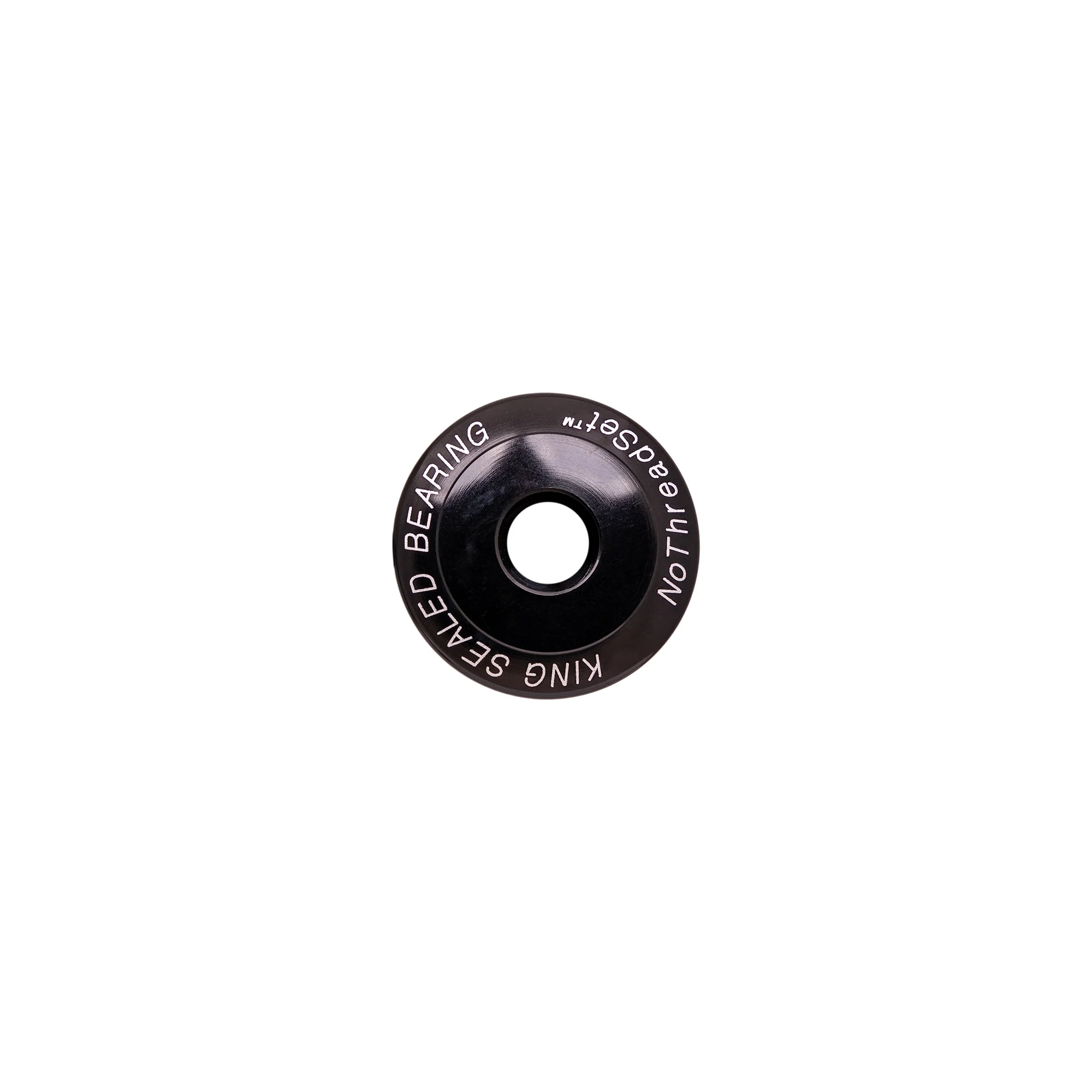 CHRIS KING NOTHREADSET AHEAD CAP, 1 1/8" CHRIS KING NOTHREADSET AHEAD CAP, 1 1/8"
