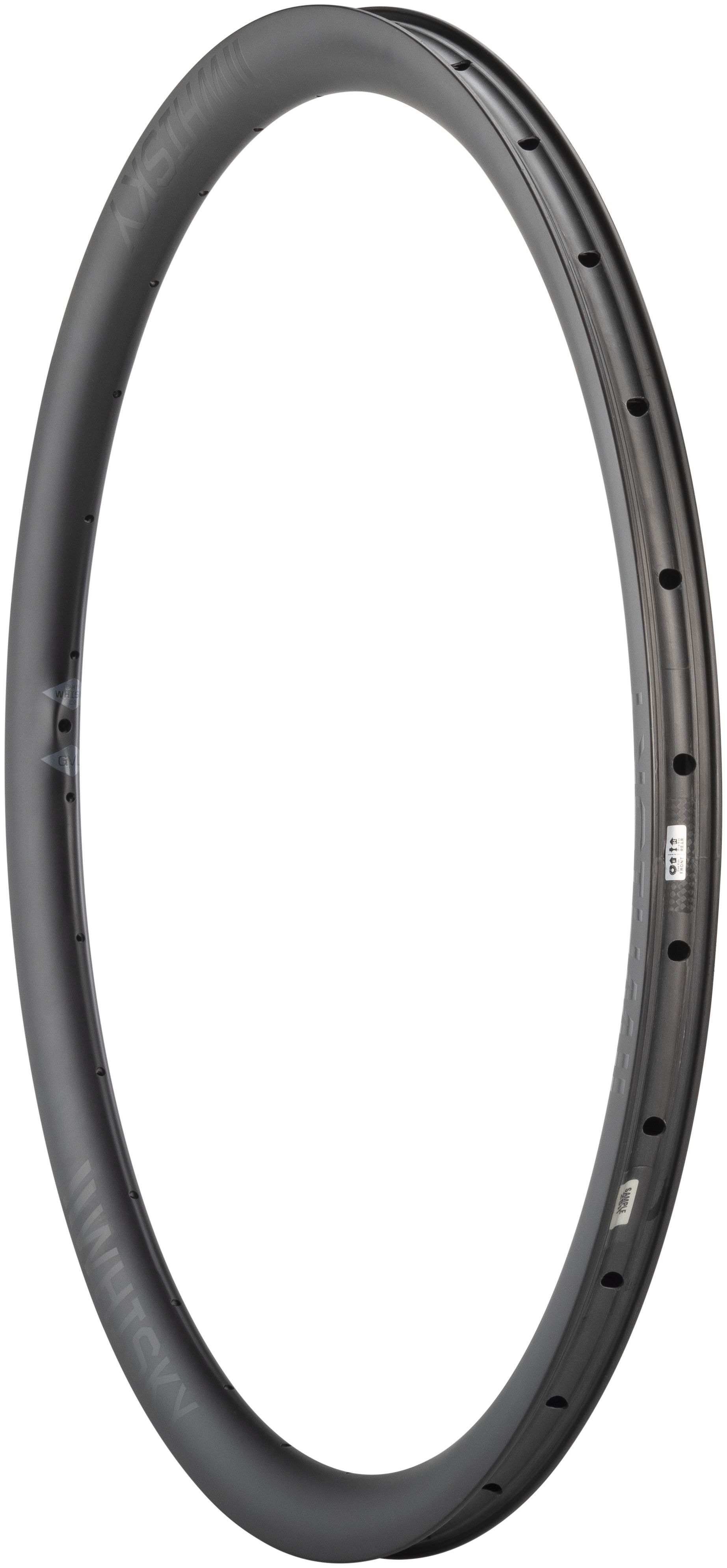 WHISKY NO.9 GVL CARBON RIM, 700C, 24 L., 30/23MM, MATTE CARBON WHISKY NO.9 GVL CARBON RIM, 700C, 24 L., 30/23MM, MATTE CARBON
