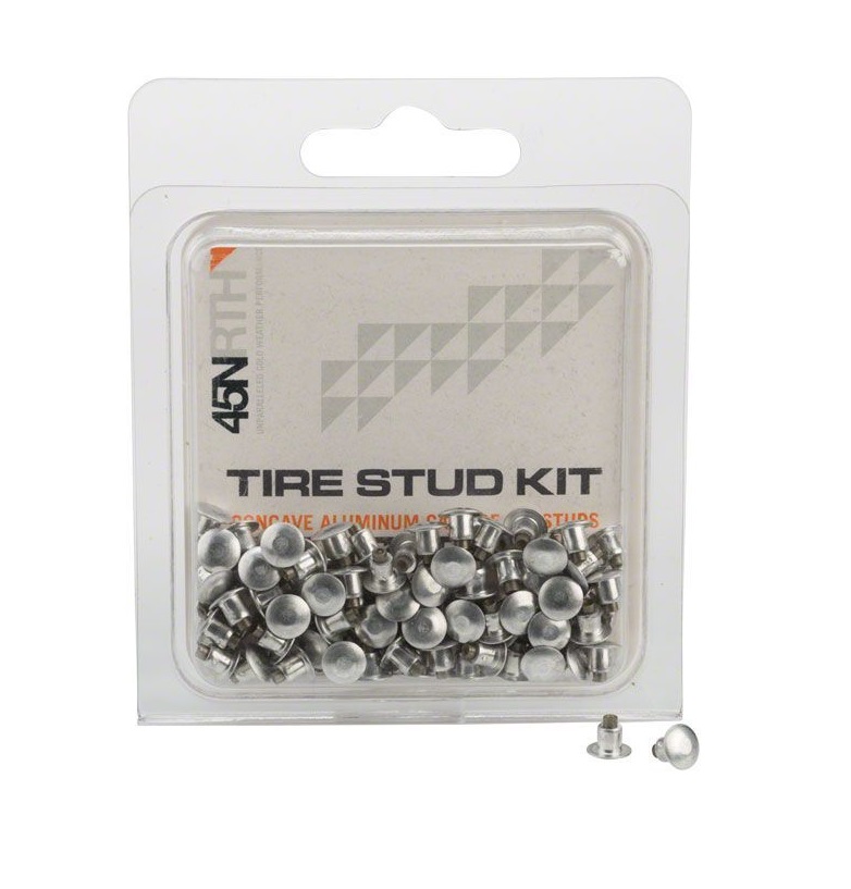 45NRTH CONCAVE ALUMINIUM-CARBID STUDS, 100 PCS. 45NRTH CONCAVE ALUMINIUM-CARBID STUDS, 100 PCS.