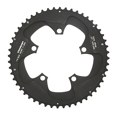 PLATEAU ROUTE 5BRA D.110 STRONGLIGHT CT2 SRAM 52DTS EXTERIEUR NOIR POUR RED-FORCE-RIVAL 11V. (POUR INTERIEUR 36DTS) PLATEAU ROUTE 5BRA D.110 STRONGLIGHT CT2 SRAM 52DTS EXTERIEUR NOIR POUR RED-FORCE-RIVAL 11V. (POUR INTERIEUR 36DTS)