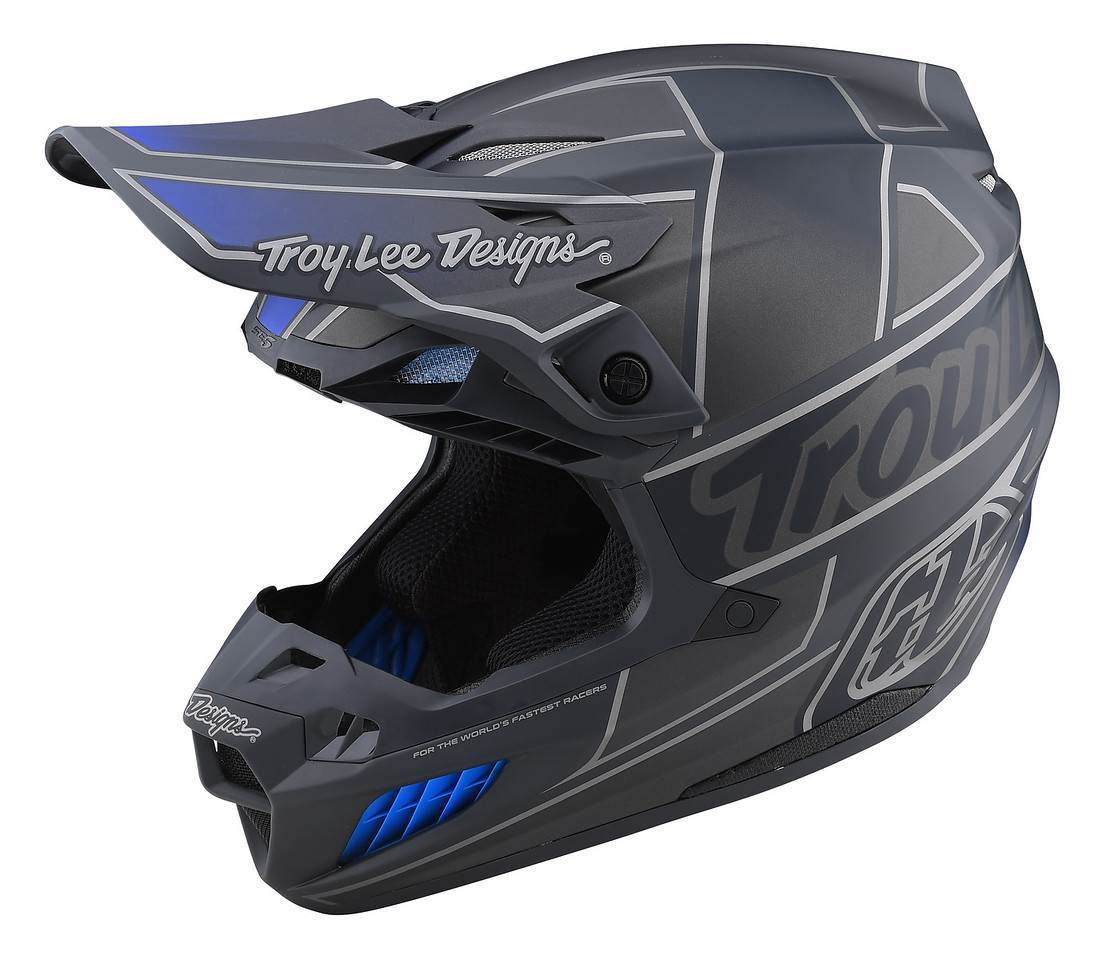 TROY LEE DESIGNS SE5 ECE COMPOSITE MIPS HELMET, TEAM, GRAY, S | 55-56CM TROY LEE DESIGNS SE5 ECE COMPOSITE MIPS HELMET, TEAM, GRAY, S | 55-56CM