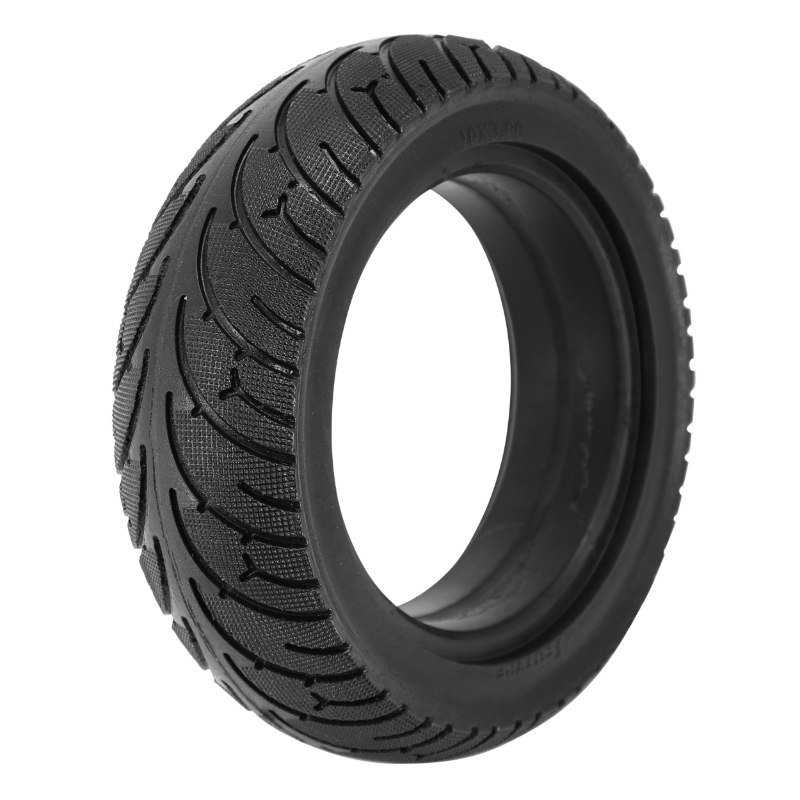PNEU TROTTINETTE PLEIN 10 X 3.00 NOIR PNEU TROTTINETTE PLEIN 10 X 3.00 NOIR