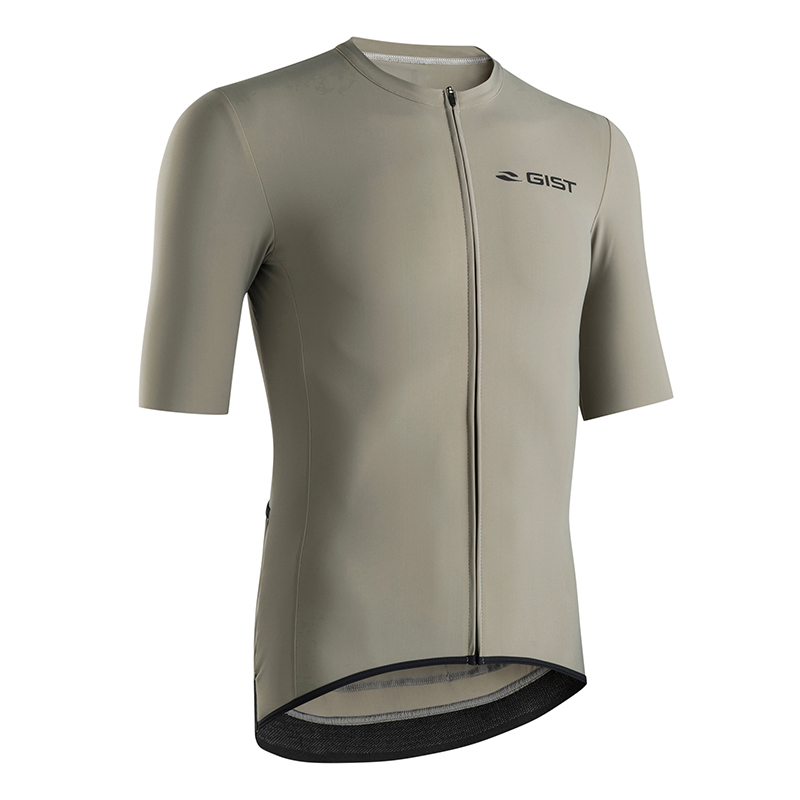 MAILLOT GIST HOMME SUPREMO MANCHES COURTES ZIP TOTAL TITANE XXL -5343 MAILLOT GIST HOMME SUPREMO MANCHES COURTES ZIP TOTAL TITANE XXL -5343