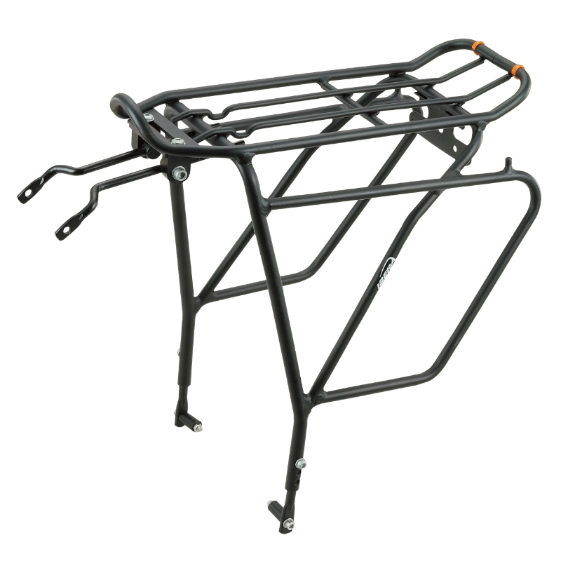 PORTE BAGAGE VELO ARRIERE A TRINGLES IBERA TOURING PLUS ALU NOIR REGLABLE 26" à 29" POUR FREIN DISQUE COMPATIBLE SYSTEME PAKRAK ET SIDEPAK - POIDS MAX 25KGS- PORTE BAGAGE VELO ARRIERE A TRINGLES IBERA TOURING PLUS ALU NOIR REGLABLE 26" à 29" POUR FREIN DISQUE COMPATIBLE SYSTEME PAKRAK ET SIDEPAK - POIDS MAX 25KGS-