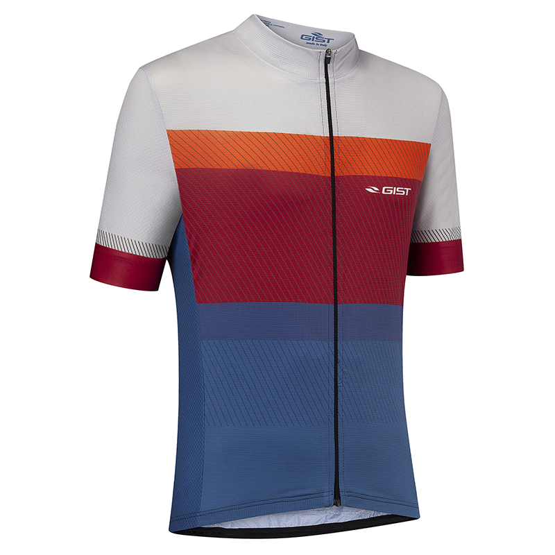 MAILLOT GIST HOMME MAGLIE MANCHES COURTES ZIP TOTAL COLOR XS -5347 MAILLOT GIST HOMME MAGLIE MANCHES COURTES ZIP TOTAL COLOR XS -5347