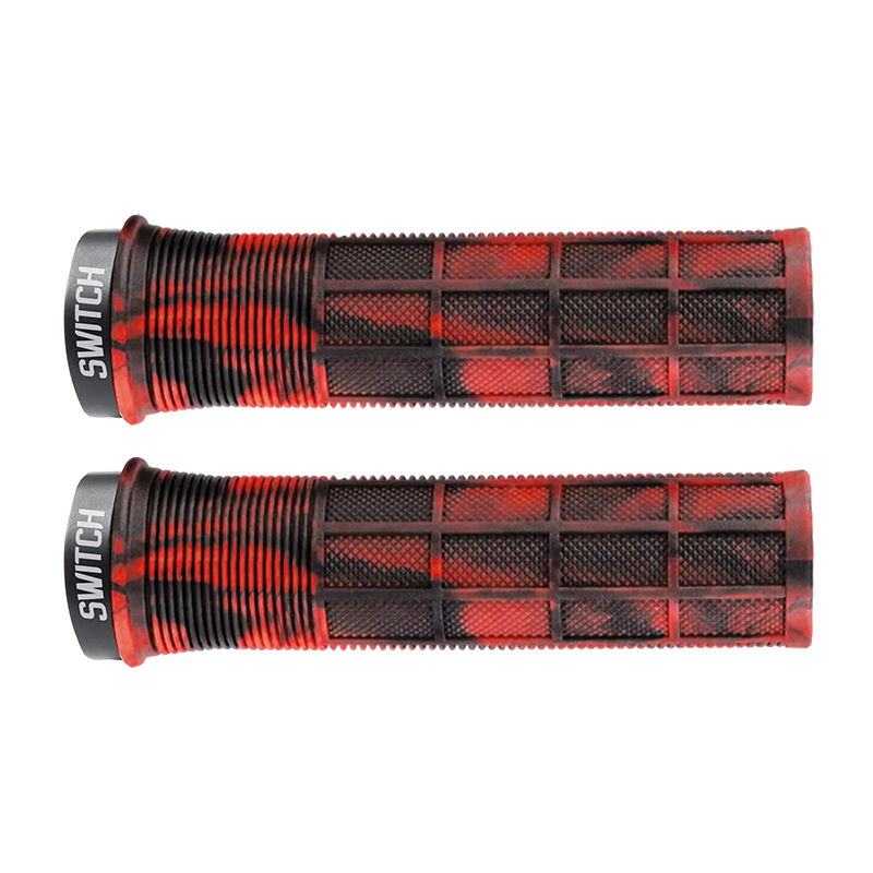 POIGNEE CITY-VTT SWITCH SUPERGRIP LOCK-ON ROUGE FUME (PAIRE) POIGNEE CITY-VTT SWITCH SUPERGRIP LOCK-ON ROUGE FUME (PAIRE)