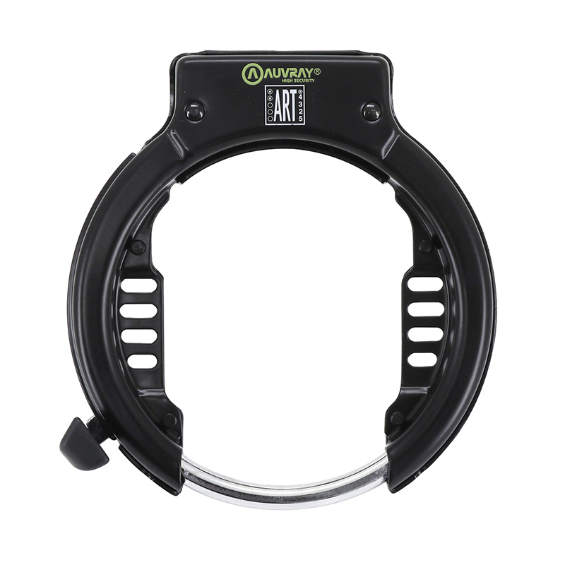ANTIVOL VELO FER A CHEVAL AUVRAY MEGALOCK XL 80 MM NOIR NIVEAU SECURITE 6-10 (COMPATIBLE CHAINE ET CABLE) - HOMOLOGUE ART2