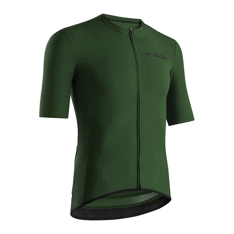 MAILLOT GIST HOMME SUPREMO MANCHES COURTES ZIP TOTAL VERT XL -5343 MAILLOT GIST HOMME SUPREMO MANCHES COURTES ZIP TOTAL VERT XL -5343