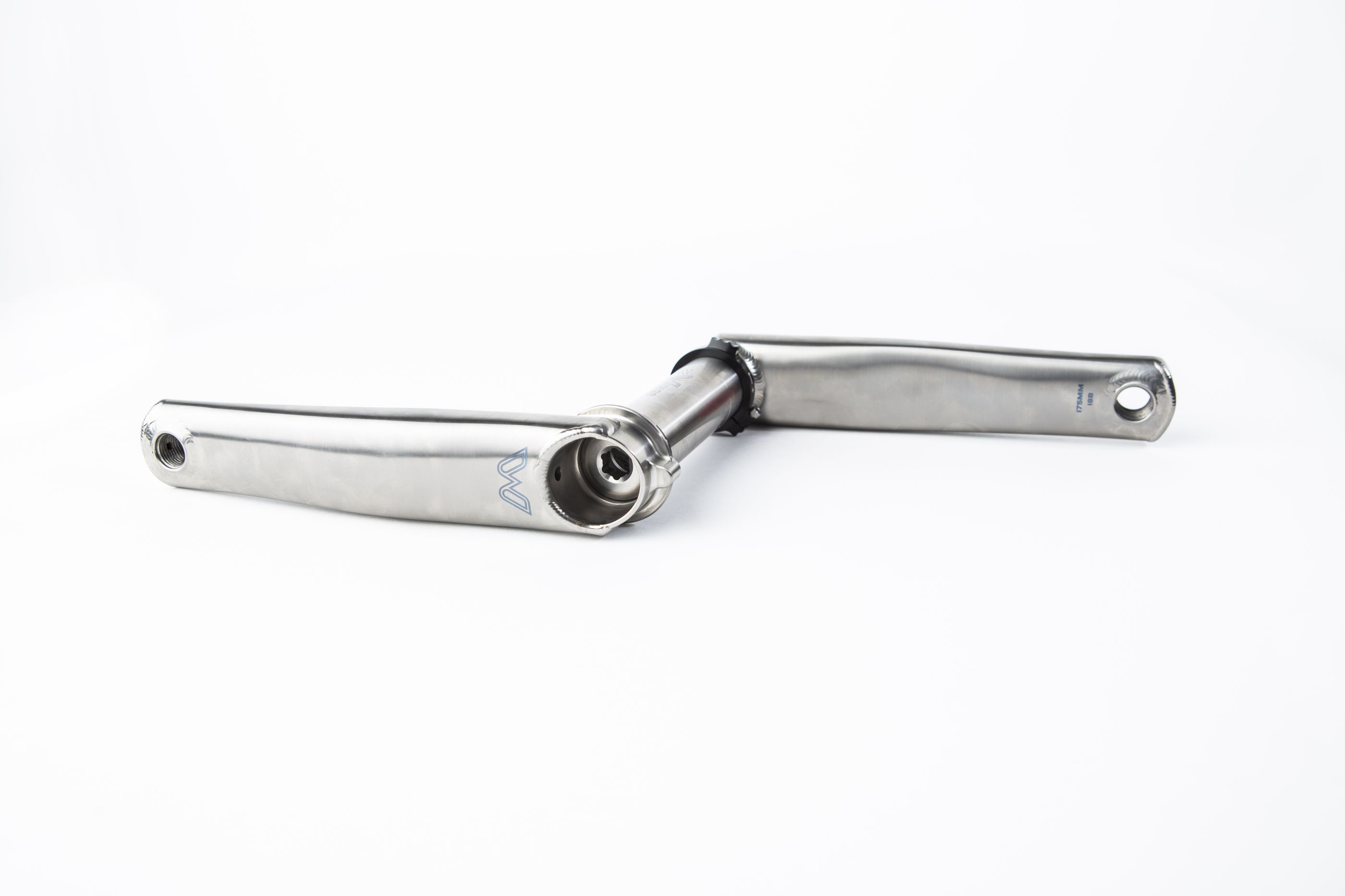 CANE CREEK EEWINGS MOUNTAIN CRANK, 165MM, 68/73MM, 30MM, BRUSHED TITANIUM