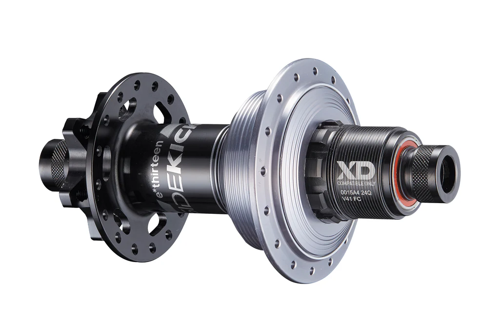 E*THIRTEEN SIDEKICK SUPER BOOST HUB RW, 32 H., 157X12MM, SRAM XD, BLACK/STERLING SILVER E*THIRTEEN SIDEKICK SUPER BOOST HUB RW, 32 H., 157X12MM, SRAM XD, BLACK/STERLING SILVER