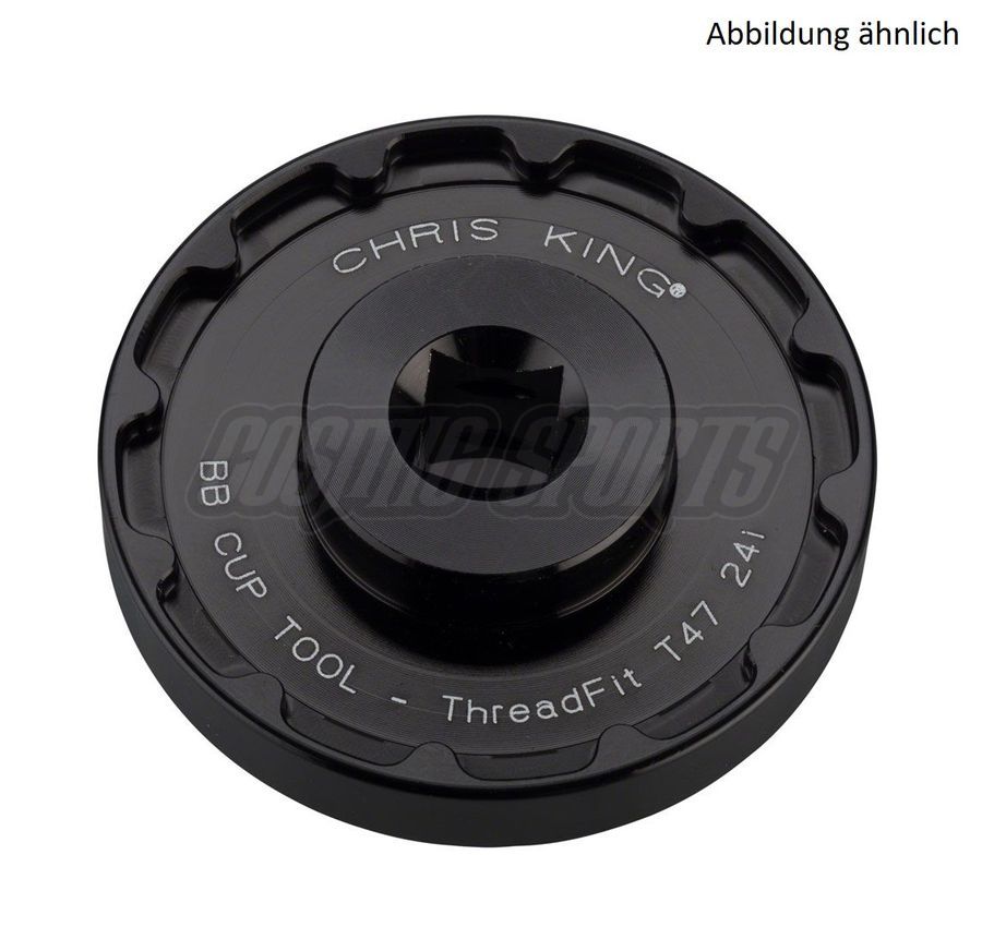 CHRIS KING BB CUP TOOL BOTTOM BRACKETSCHLüSSEL THREADFIT 30MM, THREADFIT T47 24X, THREADFIT T47 30X, 30.00MM CHRIS KING BB CUP TOOL BOTTOM BRACKETSCHLüSSEL THREADFIT 30MM, THREADFIT T47 24X, THREADFIT T47 30X, 30.00MM