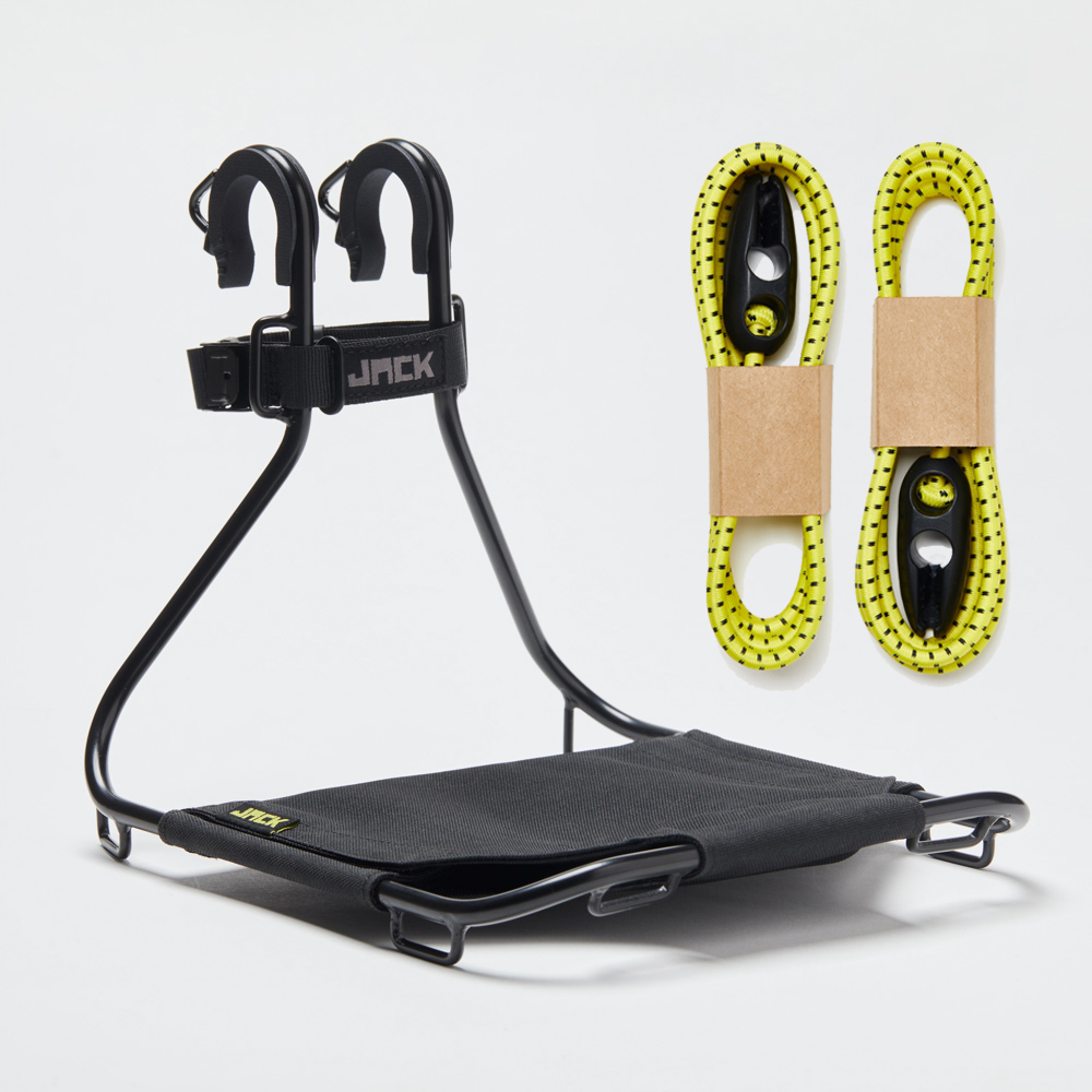 JACK THE BIKE RACK HANDLEBAR RACK, BLACK/YELLOW JACK THE BIKE RACK HANDLEBAR RACK, BLACK/YELLOW