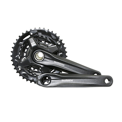 PEDALIER VTT SHIMANO 9V. MT210 170MM 40-30-22 INTEGRE PEDALIER VTT SHIMANO 9V. MT210 170MM 40-30-22 INTEGRE