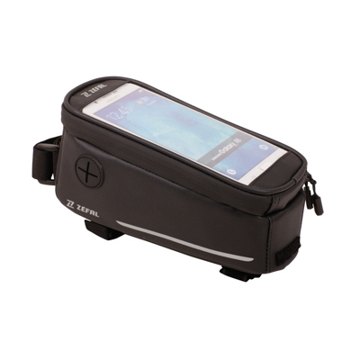 SACOCHE DE CADRE VELO ZEFAL Z CONSOLE T2 1,3L NOIR AVEC SUPPORT SMARTPHONE ETANCHE FIXATION VELCRO SACOCHE DE CADRE VELO ZEFAL Z CONSOLE T2 1,3L NOIR AVEC SUPPORT SMARTPHONE ETANCHE FIXATION VELCRO