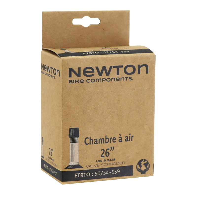 CHAMBRE A AIR VELO 26 X 1.95-2.125 NEWTON VALVE STANDARD 48MM CHAMBRE A AIR VELO 26 X 1.95-2.125 NEWTON VALVE STANDARD 48MM