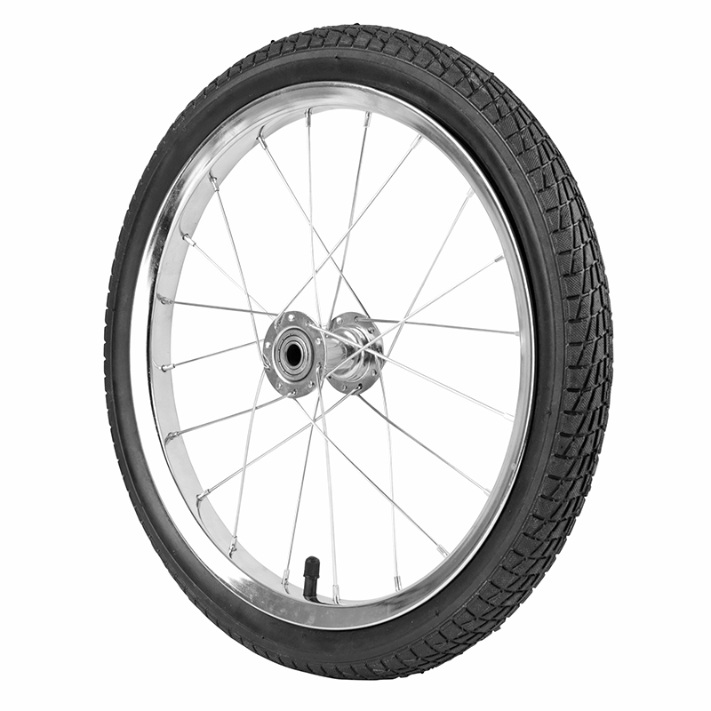 ROUE POUR REMORQUE UTILITAIRE 16" VELO PLIABLE REF 171383 (AXE 12MM POUR GENERATION 2) ROUE POUR REMORQUE UTILITAIRE 16" VELO PLIABLE REF 171383 (AXE 12MM POUR GENERATION 2)