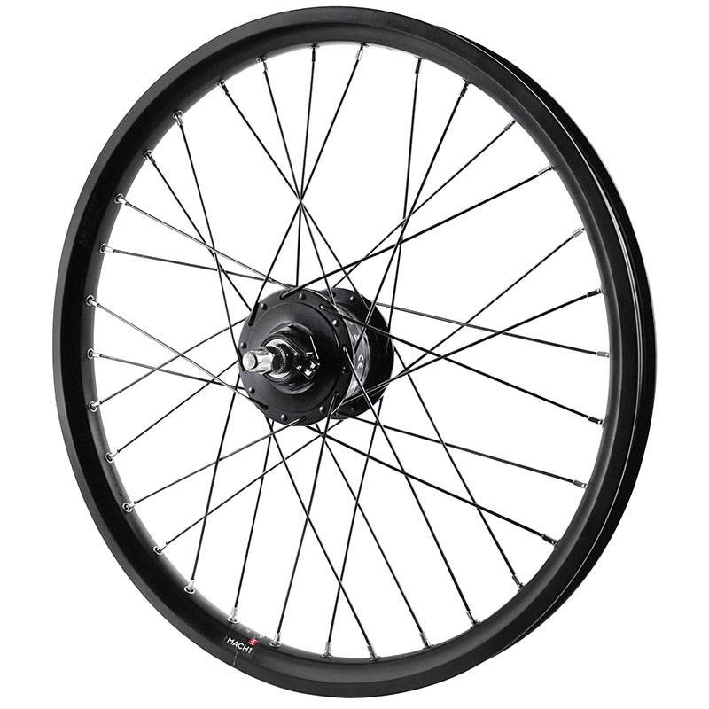 ROUE VTT - CARGO - VAE - E-BIKE - LONGTAIL DISQUE BLOCAGE 20" VELOX KARGO L AVANT NOIR MOYEU SHIMANO DH3D37 DYNAMO 6 VOLT-3W (RENFORCE) JANTE 25C 32 RAYONS INOX -MAX LOAD 225KGS- ROUE VTT - CARGO - VAE - E-BIKE - LONGTAIL DISQUE BLOCAGE 20" VELOX KARGO L AVANT NOIR MOYEU SHIMANO DH3D37 DYNAMO 6 VOLT-3W (RENFORCE) JANTE 25C 32 RAYONS INOX -MAX LOAD 225KGS-