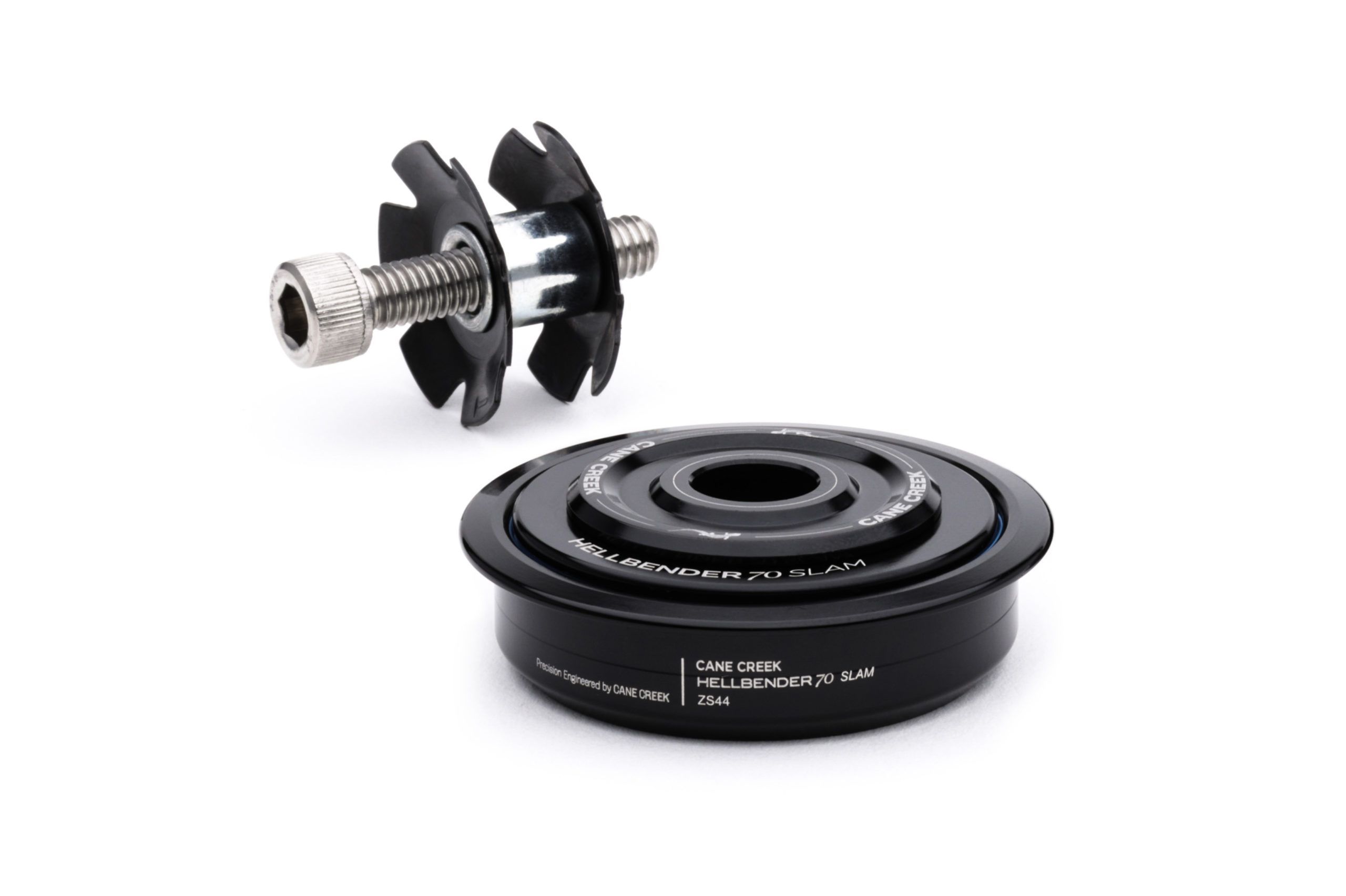 CANE CREEK HELLBENDER 70 SLAM HEADSET UPPER, 1 1/8", ZS44/28.6/H2, BLACK CANE CREEK HELLBENDER 70 SLAM HEADSET UPPER, 1 1/8", ZS44/28.6/H2, BLACK