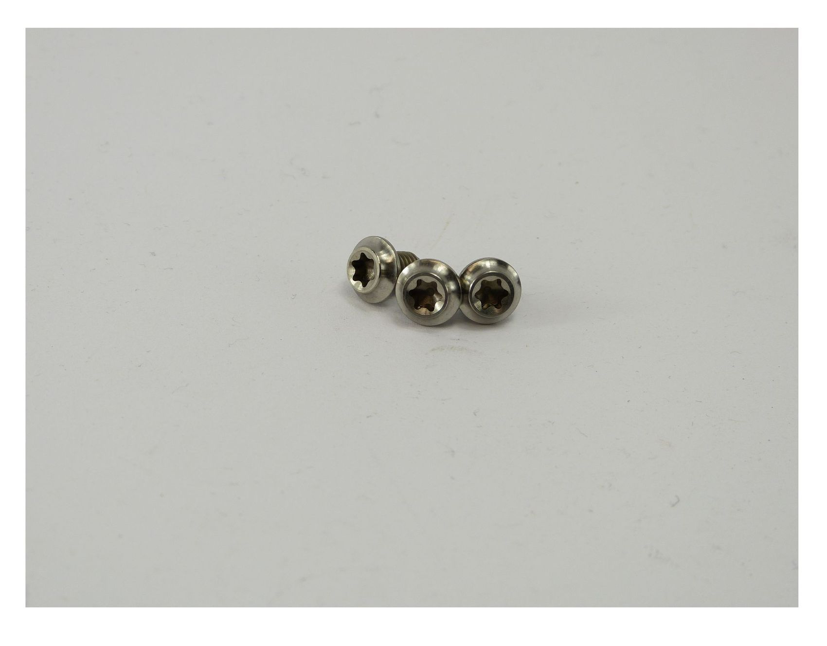 CANE CREEK EEWINGS CRANK CHAINRING SCREWS, TITANIUM, 3 STCK. CANE CREEK EEWINGS CRANK CHAINRING SCREWS, TITANIUM, 3 STCK.