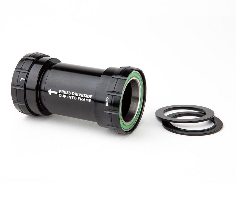 CANE CREEK HELLBENDER 70 BB30 BOTTOM BRACKETS, STAINLESS STEEL, 24MM, 68/73MM, BLACK CANE CREEK HELLBENDER 70 BB30 BOTTOM BRACKETS, STAINLESS STEEL, 24MM, 68/73MM, BLACK