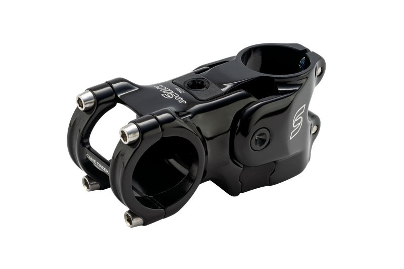 CANE CREEK EESILK STEM, 31.8MM, 80MM, -6°, 20MM, WITHOUT CS-SWITCH, BLACK CANE CREEK EESILK STEM, 31.8MM, 80MM, -6°, 20MM, WITHOUT CS-SWITCH, BLACK