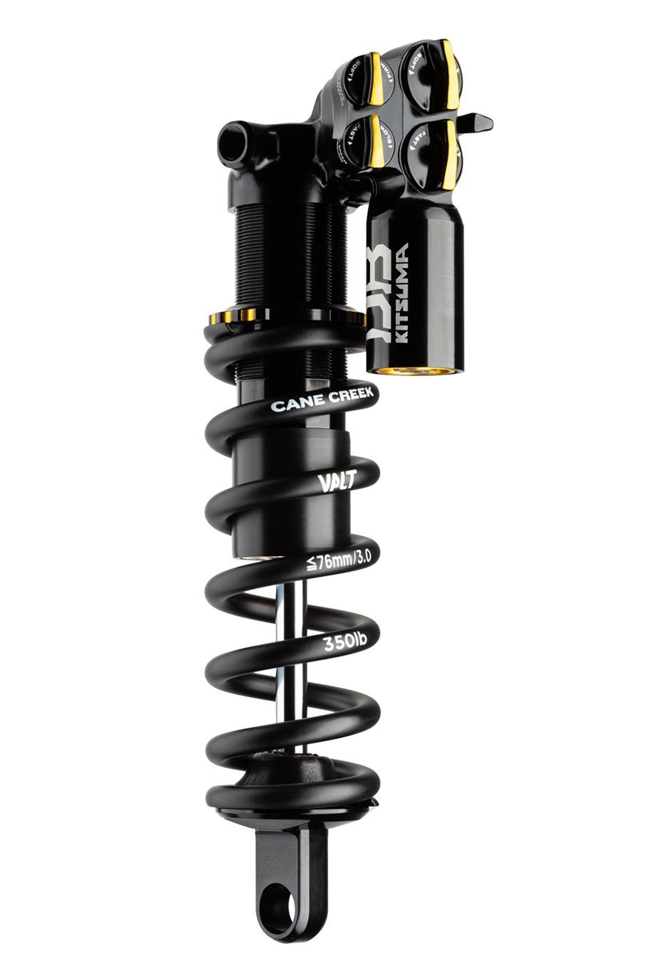 CANE CREEK DBKITSUMA COIL SHOCK, 205MM, TRUNNION, 205X62.5MM CANE CREEK DBKITSUMA COIL SHOCK, 205MM, TRUNNION, 205X62.5MM