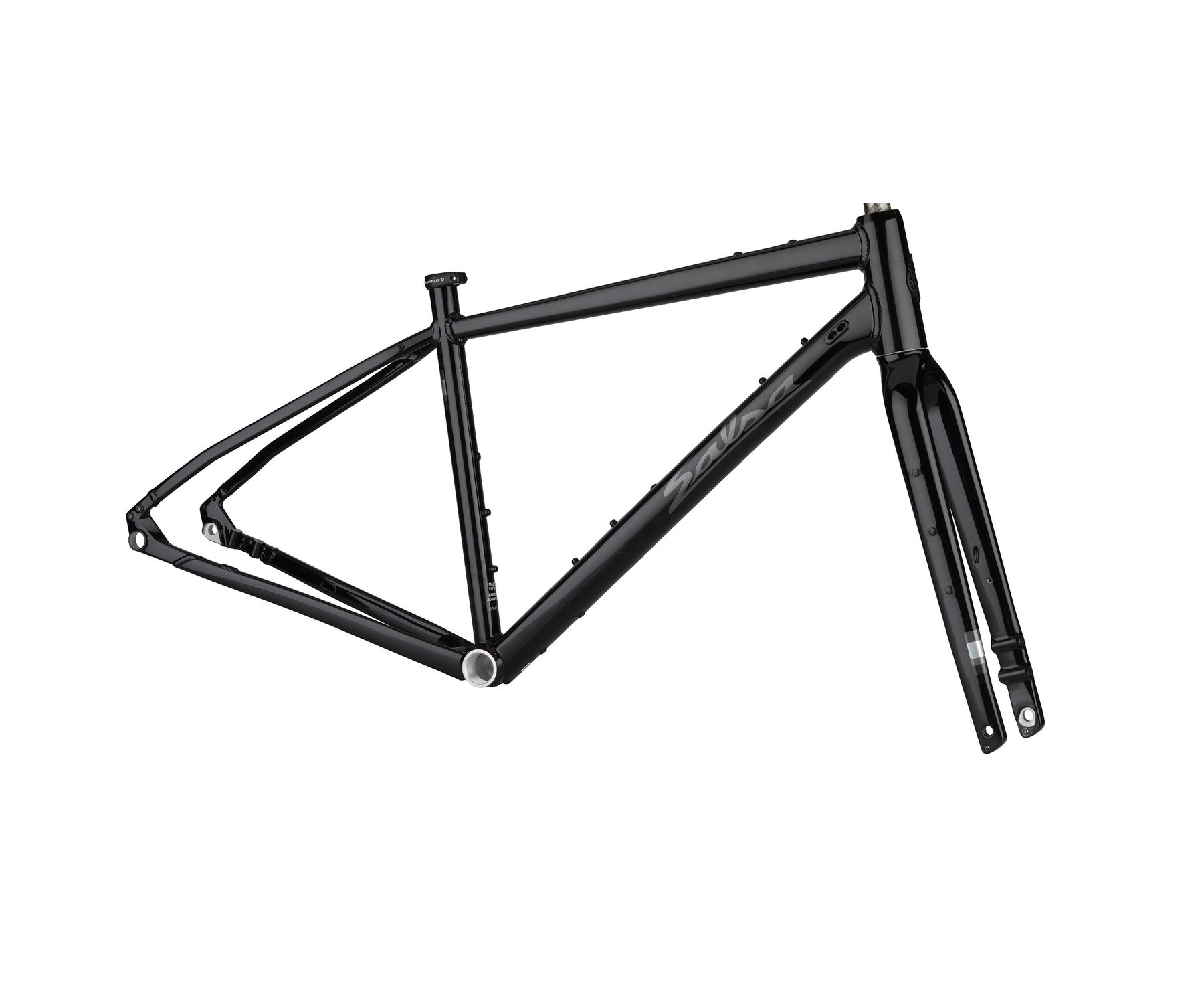 SALSA JOURNEYER FRAME SET, 700C/650B, BLACK, 60CM SALSA JOURNEYER FRAME SET, 700C/650B, BLACK, 60CM