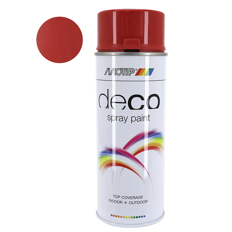 BOMBE DE PEINTURE MOTIP DECO GLYCERO BRILLANT ROUGE CARMIN AEROSOL 400ML (01640) BOMBE DE PEINTURE MOTIP DECO GLYCERO BRILLANT ROUGE CARMIN AEROSOL 400ML (01640)