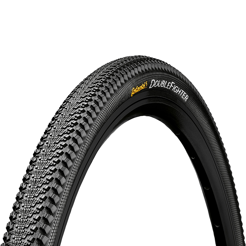 PNEU VTT 24 X 1.75 CONTINENTAL DOUBLE FIGHTER NOIR TR (47-507) PNEU VTT 24 X 1.75 CONTINENTAL DOUBLE FIGHTER NOIR TR (47-507)