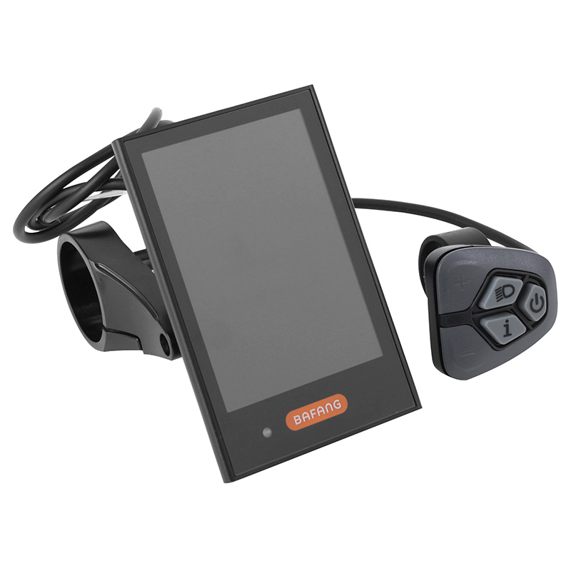 COMPTEUR - DISPLAY AVEC UNITE DE COMMANDE VAE BAFANG DP C18 UART POUR MOTEUR CENTRAL NOIR (SUPPORT 22,2-25 MM LONGUEUR CABLE 500 MM) COMPTEUR - DISPLAY AVEC UNITE DE COMMANDE VAE BAFANG DP C18 UART POUR MOTEUR CENTRAL NOIR (SUPPORT 22,2-25 MM LONGUEUR CABLE 500 MM)