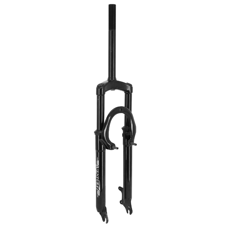 FOURCHE VTT 26 " M-W A SUSPENSION ACIER RESSORT-ELASTOMERE NOIR DEB. 50MM PIVOT (240-85MM) FILETE 1"-22.2 INTERIEUR POUR V-BRAKE ET FREIN A DISQUE FOURCHE VTT 26 " M-W A SUSPENSION ACIER RESSORT-ELASTOMERE NOIR DEB. 50MM PIVOT (240-85MM) FILETE 1"-22.2 INTERIEUR POUR V-BRAKE ET FREIN A DISQUE