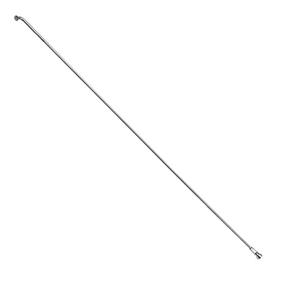 RAYON RENFORCE INOX ARGENT 2,0MM AVEC TETE COUDEE EN 2,3MM L 270MM AVEC ECROUS (VENDU A L'UNITE) RAYON RENFORCE INOX ARGENT 2,0MM AVEC TETE COUDEE EN 2,3MM L 270MM AVEC ECROUS (VENDU A L'UNITE)