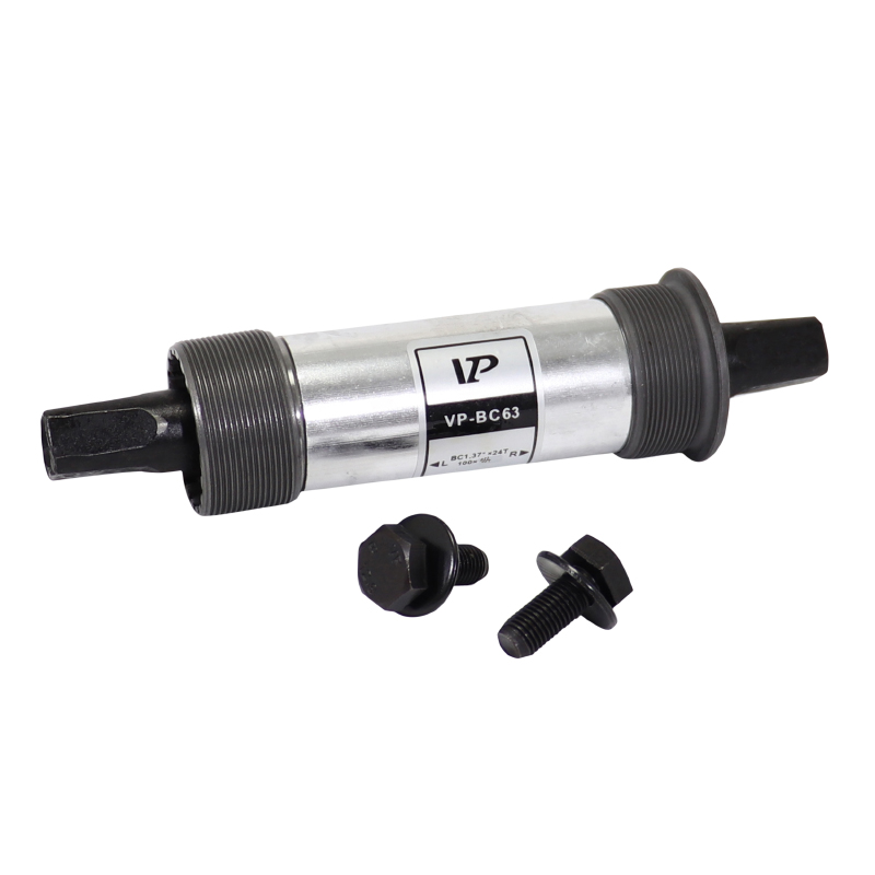 BOITIER PEDALIER VP CARRE A ROULEMENT 164MM FILETAGE ANGLAIS - BSC - 1,37X24 (BOITE DE 100MM) POUR FAT BIKE BOITIER PEDALIER VP CARRE A ROULEMENT 164MM FILETAGE ANGLAIS - BSC - 1,37X24 (BOITE DE 100MM) POUR FAT BIKE
