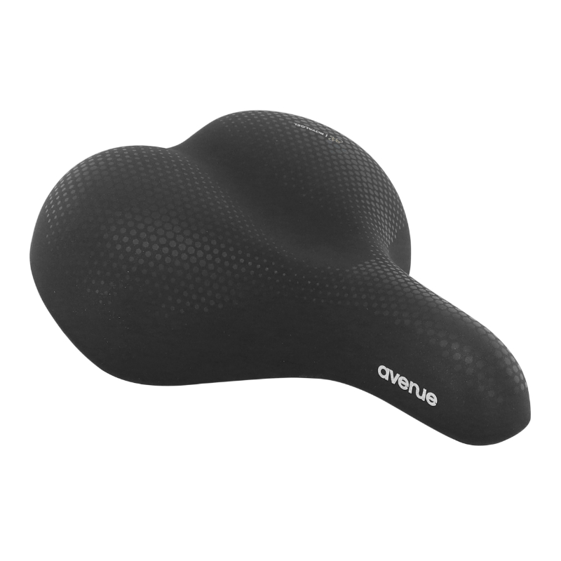 SELLE ROYAL AVENUE GEL LOISIR AVEC CANAL ANATOMIQUE ELASTOMERE RELAXED NOIR 218X267 MM 730G SELLE ROYAL AVENUE GEL LOISIR AVEC CANAL ANATOMIQUE ELASTOMERE RELAXED NOIR 218X267 MM 730G