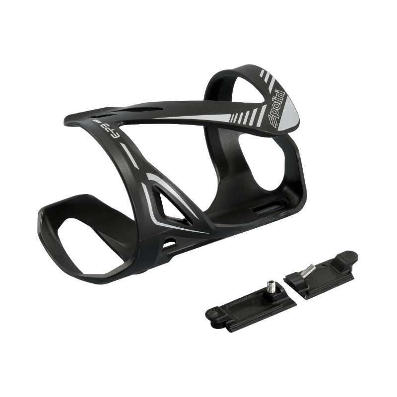 PORTE BIDON POLINI NOIR SORTIE LATERALE AVEC SUPPORT POUR BATTERIE POLINI EP3 REF 955.815.003 PORTE BIDON POLINI NOIR SORTIE LATERALE AVEC SUPPORT POUR BATTERIE POLINI EP3 REF 955.815.003