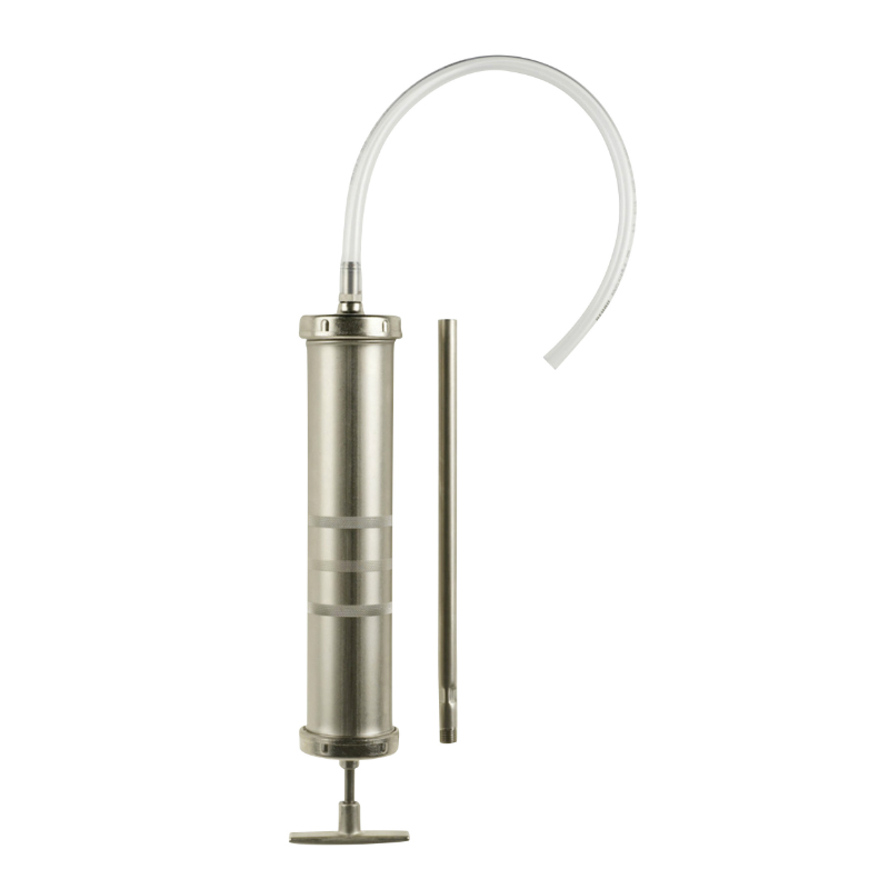 SERINGUE HUILE-PETROLE-GAZOLE-FUEL PRESSOL ACIER NICKELE COUVERCLES ZINC NICKELE 500ML AVEC CANNE D'ASPIRATION, BEC FLEXIBLE, MANCHETTE DOUBLE (VENDU A L'UNITE) SERINGUE HUILE-PETROLE-GAZOLE-FUEL PRESSOL ACIER NICKELE COUVERCLES ZINC NICKELE 500ML AVEC CANNE D'ASPIRATION, BEC FLEXIBLE, MANCHETTE DOUBLE (VENDU A L'UNITE)