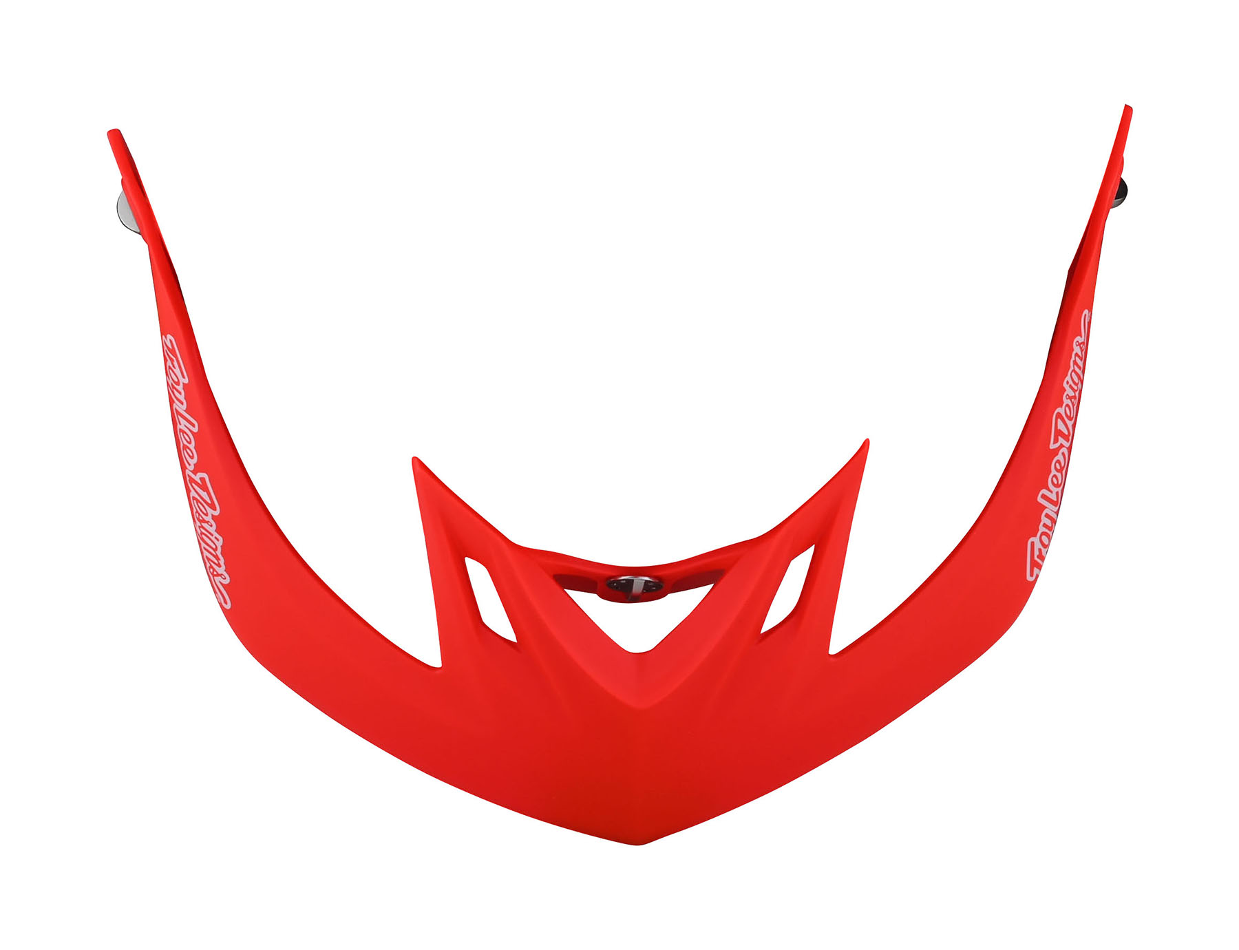 TROY LEE DESIGNS A2 HELMET VISOR, SILHOUETTE, RED, ONE SIZE