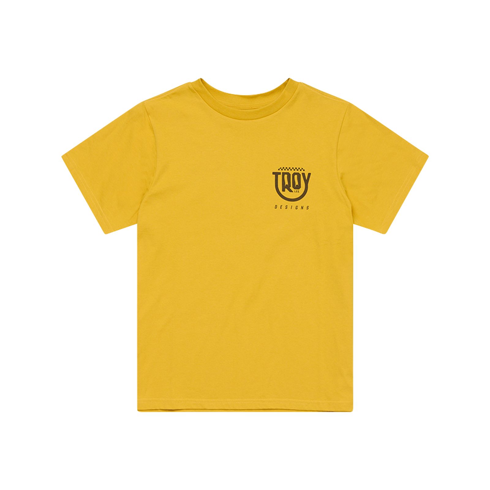 TROY LEE DESIGNS WOMENS T-SHIRT, SMILEY, GOLDEN, S, S