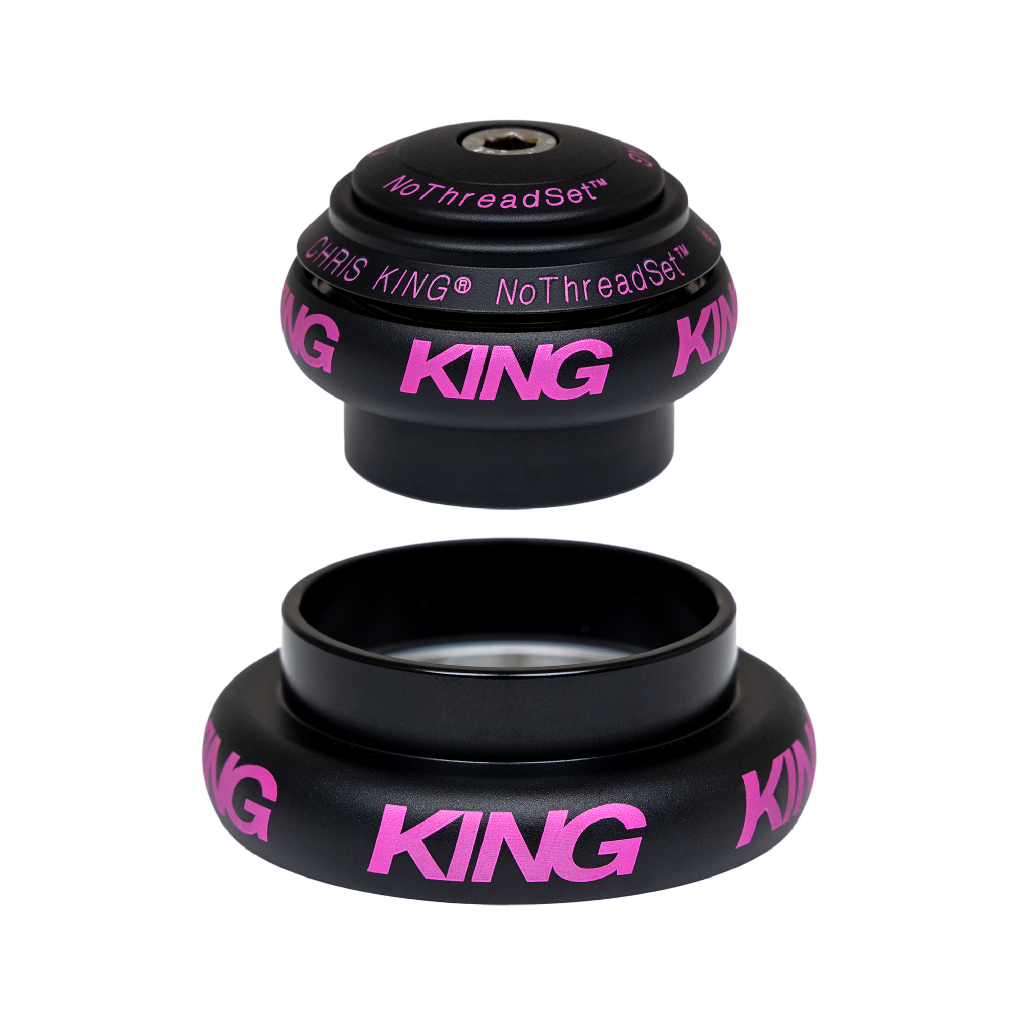 CHRIS KING NOTHREADSET HEADSET, STEEL-BEARINGS, 1 1/8", GRIPLOCK, BOLD, EC34/28.6 | EC34/30, CHRIS KING NOTHREADSET HEADSET, STEEL-BEARINGS, 1 1/8", GRIPLOCK, BOLD, EC34/28.6 | EC34/30,