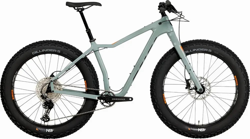 SALSA HEYDAY CARBON DEORE 12 BIKE, 26", L, GRAY