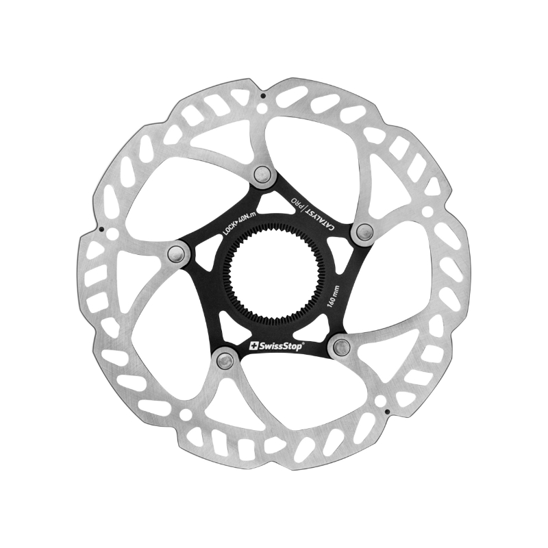 DISQUE DE FREIN ROUTE - VTT CENTERLOCK SWISSSTOP CATALYST PRO 160MM (NIVEAU ULTEGRA-SLX) DISQUE DE FREIN ROUTE - VTT CENTERLOCK SWISSSTOP CATALYST PRO 160MM (NIVEAU ULTEGRA-SLX)