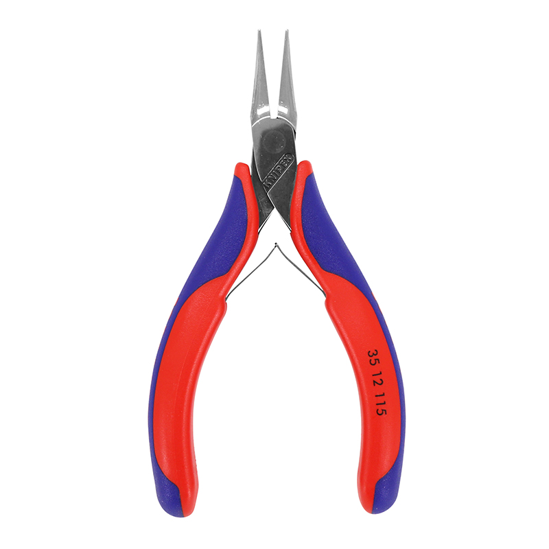 PINCE A BEC PLAT PRO KNIPEX 115MM CHROME AVEC POIGNEE ERGONOMIQUE (IDEAL POUR LES TRAVAUX DE PRECISION) (35 12 115) -MADE IN GERMANY- PINCE A BEC PLAT PRO KNIPEX 115MM CHROME AVEC POIGNEE ERGONOMIQUE (IDEAL POUR LES TRAVAUX DE PRECISION) (35 12 115) -MADE IN GERMANY-