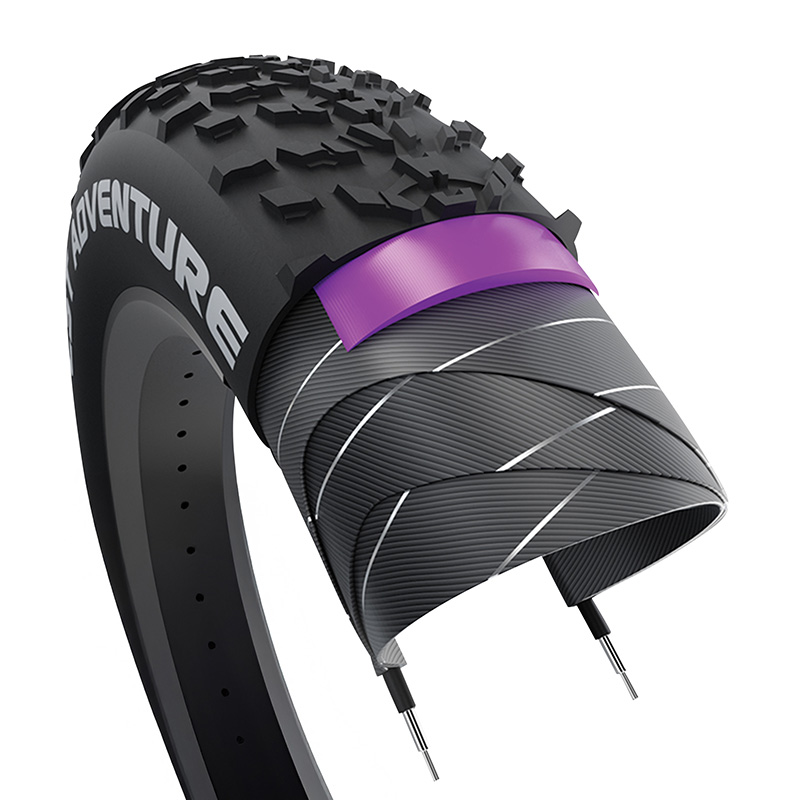 PNEU VTT 26 X 4.00 CST ADVENTURE ANTI-PERFORATION POUR FAT BIKE NOIR TR (100-559) PNEU VTT 26 X 4.00 CST ADVENTURE ANTI-PERFORATION POUR FAT BIKE NOIR TR (100-559)