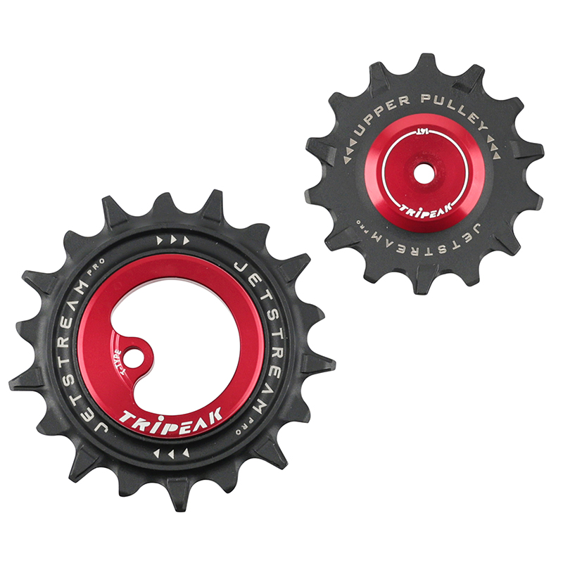 GALET DERAILLEUR AOPW TRIPEAK 14-18 DENTS CERAMIQUE 12X1V. SRAM T TYPE ROUGE (JEU DE 2) (GARANTIE 4 ANS) GALET DERAILLEUR AOPW TRIPEAK 14-18 DENTS CERAMIQUE 12X1V. SRAM T TYPE ROUGE (JEU DE 2) (GARANTIE 4 ANS)