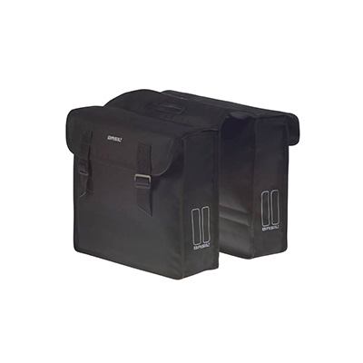 SACOCHE ARRIERE VELO DOUBLE BASIL MARA 3XL 52L NOIR (40X19X49CM) SACOCHE ARRIERE VELO DOUBLE BASIL MARA 3XL 52L NOIR (40X19X49CM)