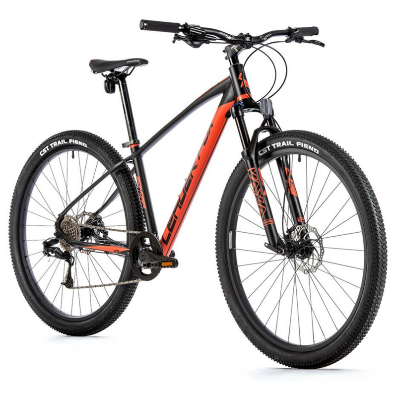 VELO MUSCULAIRE VTT 29 LEADER FOX SONORA NOIR-ORANGE MAT 8V CADRE 20 POUCES (TAILLE ADULTE 180 à 188 CM) VELO MUSCULAIRE VTT 29 LEADER FOX SONORA NOIR-ORANGE MAT 8V CADRE 20 POUCES (TAILLE ADULTE 180 à 188 CM)