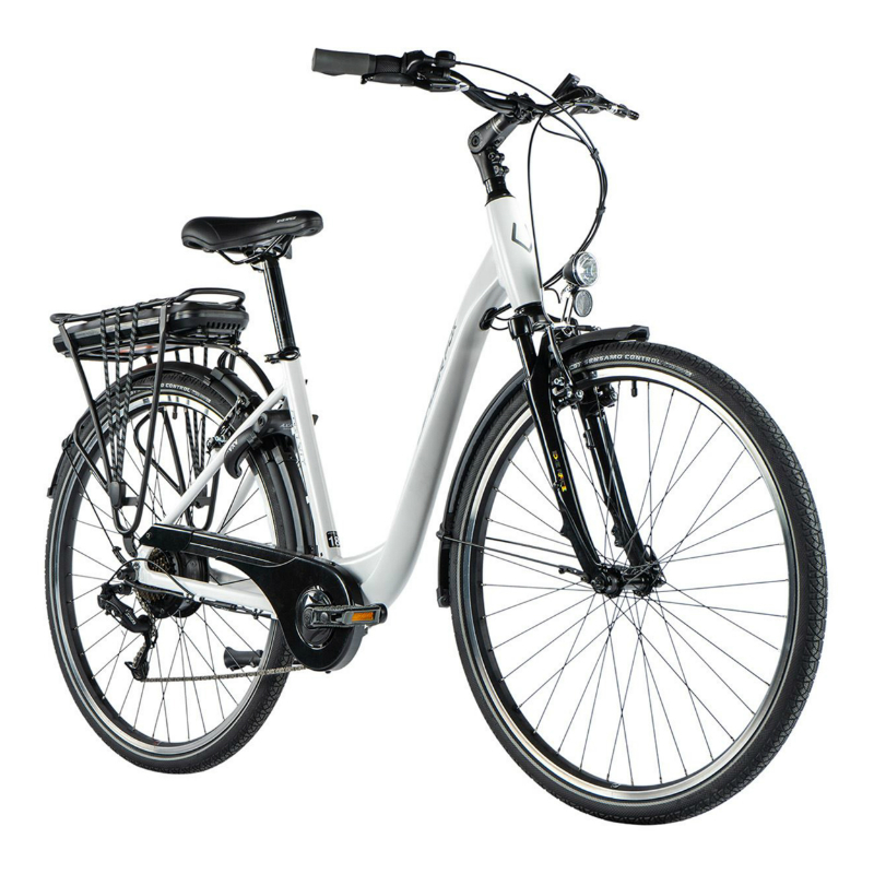 VELO ELECTRIQUE-VAE CITY 28 LEADER FOX PARK MIXTE BLANC BRILLANT 7V MOTEUR ROUE AR BAFANG 36V 45NM BATTERIE 15AH (18'' - H46CM - TAILLE M - POUR ADULTE DE 168CM à 178CM) VELO ELECTRIQUE-VAE CITY 28 LEADER FOX PARK MIXTE BLANC BRILLANT 7V MOTEUR ROUE AR BAFANG 36V 45NM BATTERIE 15AH (18'' - H46CM - TAILLE M - POUR ADULTE DE 168CM à 178CM)